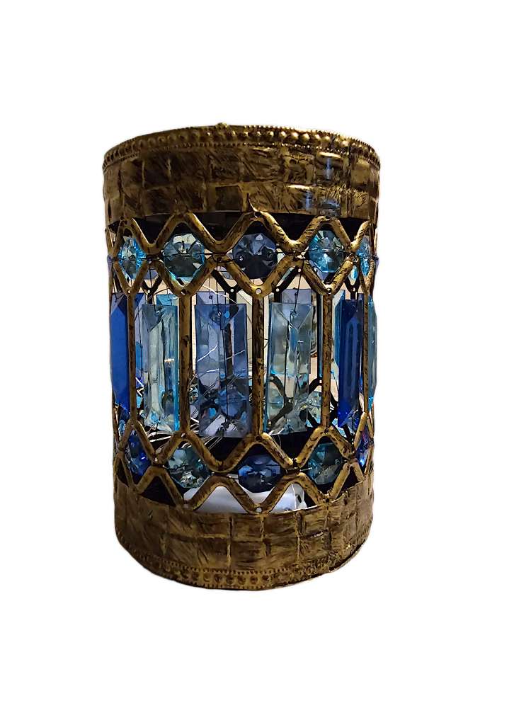 Blue Sapphire Led Lantern