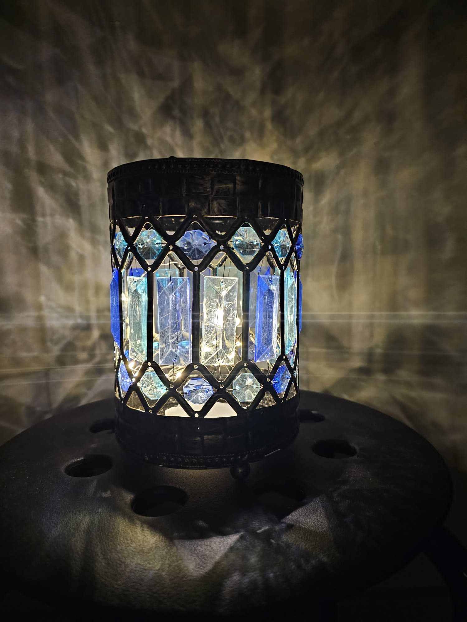 Blue Sapphire Led Lantern